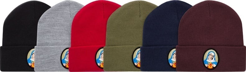 Virgin Mary Patch Beanie